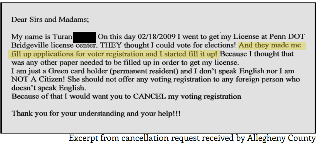 Alleghany County Removal Request